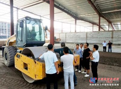 山推成套路面設備助力格力電器智能產業園建設